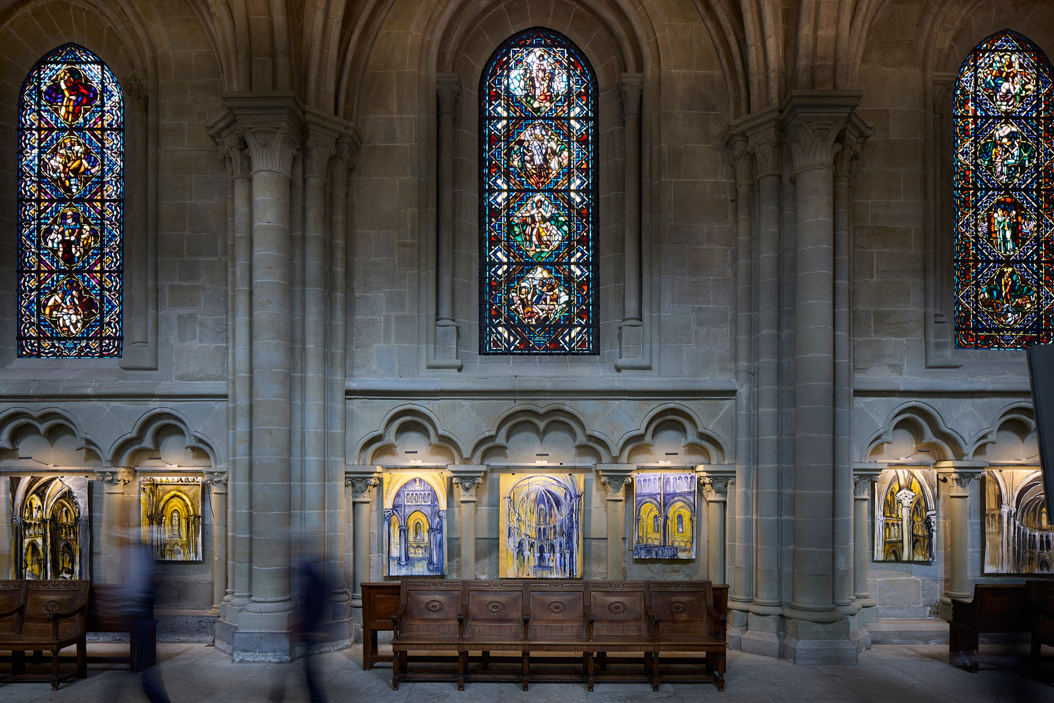 Lausanne expose: Eric Martinet, peintre de cathédrales!