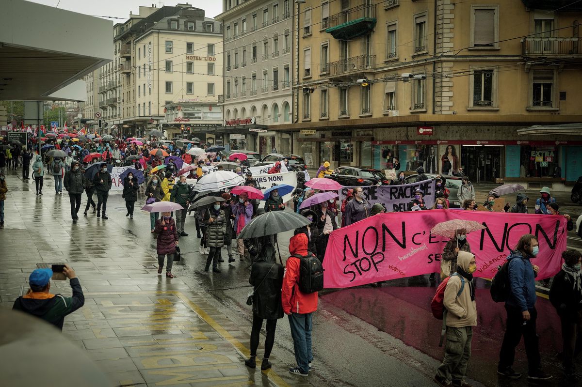 Le traditionnel cortège du 1er mai pour la Fête du travail, ici celui de l’année passée.
