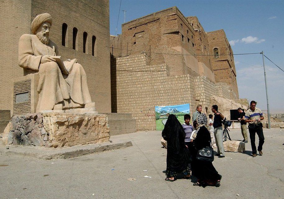 La citadelle de la ville d'Erbil au Kurdistan a également été classée au patrimoine mondial de l'Unesco (21 juin 2014)