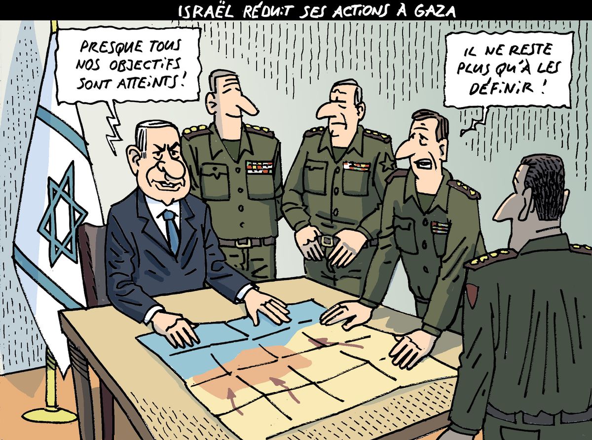 Israël réduit ses actions à Gaza