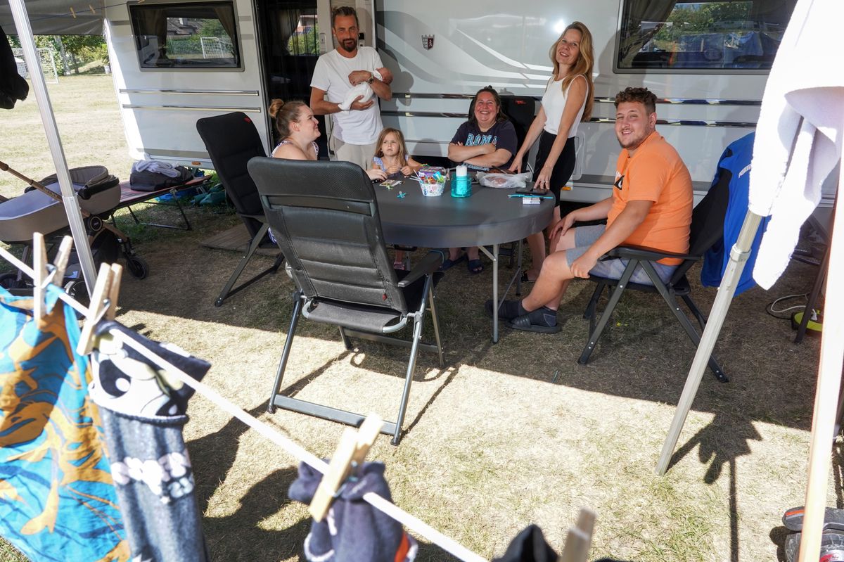 Les Gerzner, une des familles de la communauté installée à Thônex.