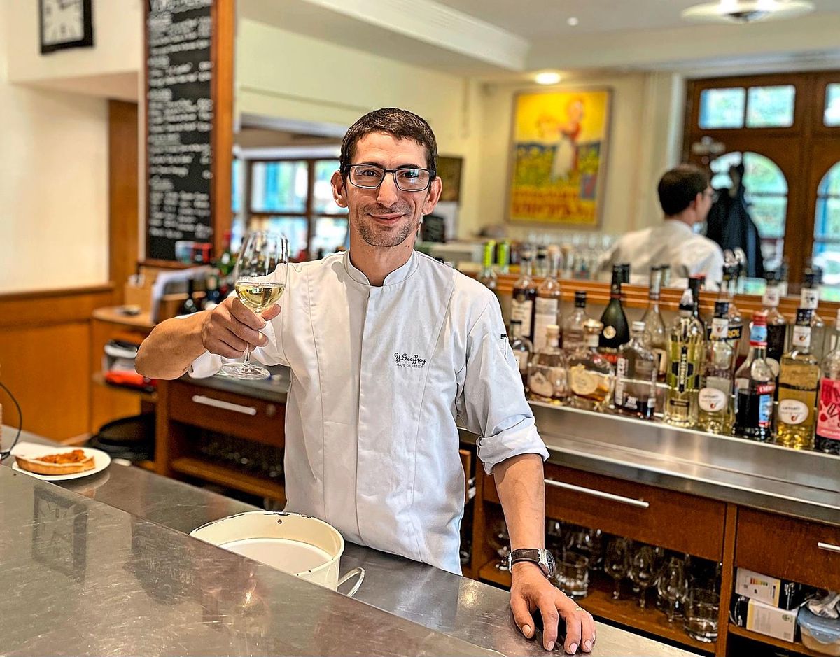 Yannick Geoffroy a lancé sa carte automnale avec des plats de chasse. 