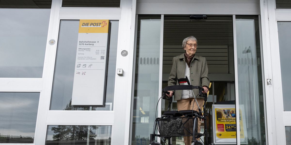 Poststelle am 29.05.2024 in Aarberg. Foto: Raphael Moser / Tamedia AG