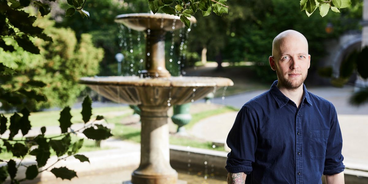 L'auteur et poète vaudois Julien Burri