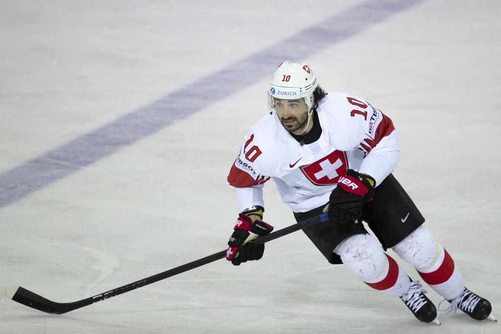 Maillot Shirt Trikot De Hockey Sur Glace Équipe Suisse 2015