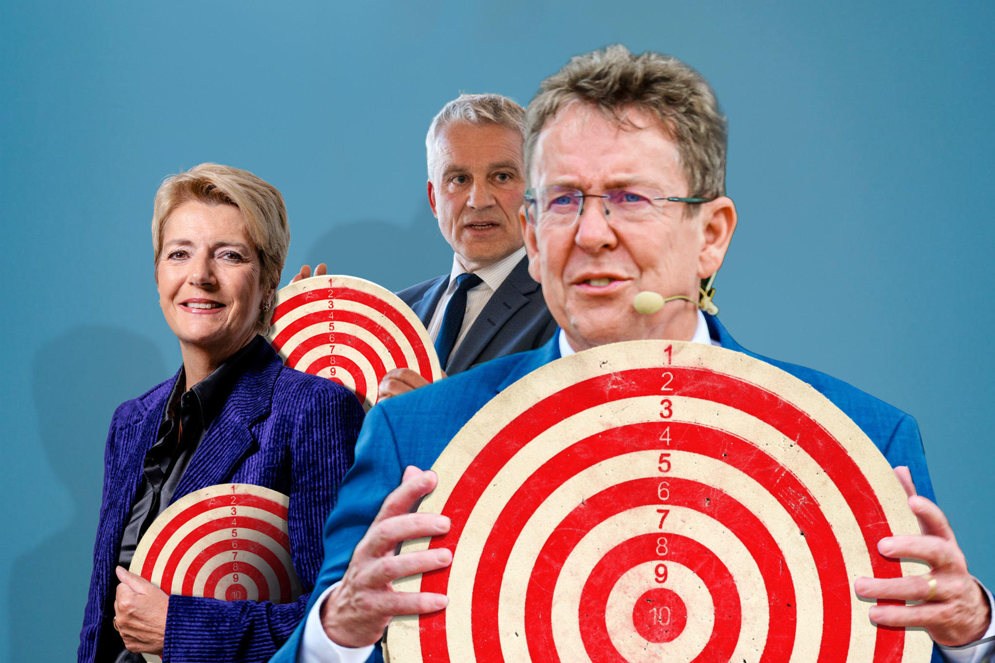Auf die Person gezielt: Röstis Hitzesommer, Keller-Sutters Zolldebakel – weshalb Bundesräte als Sündenbock herhalten müssen