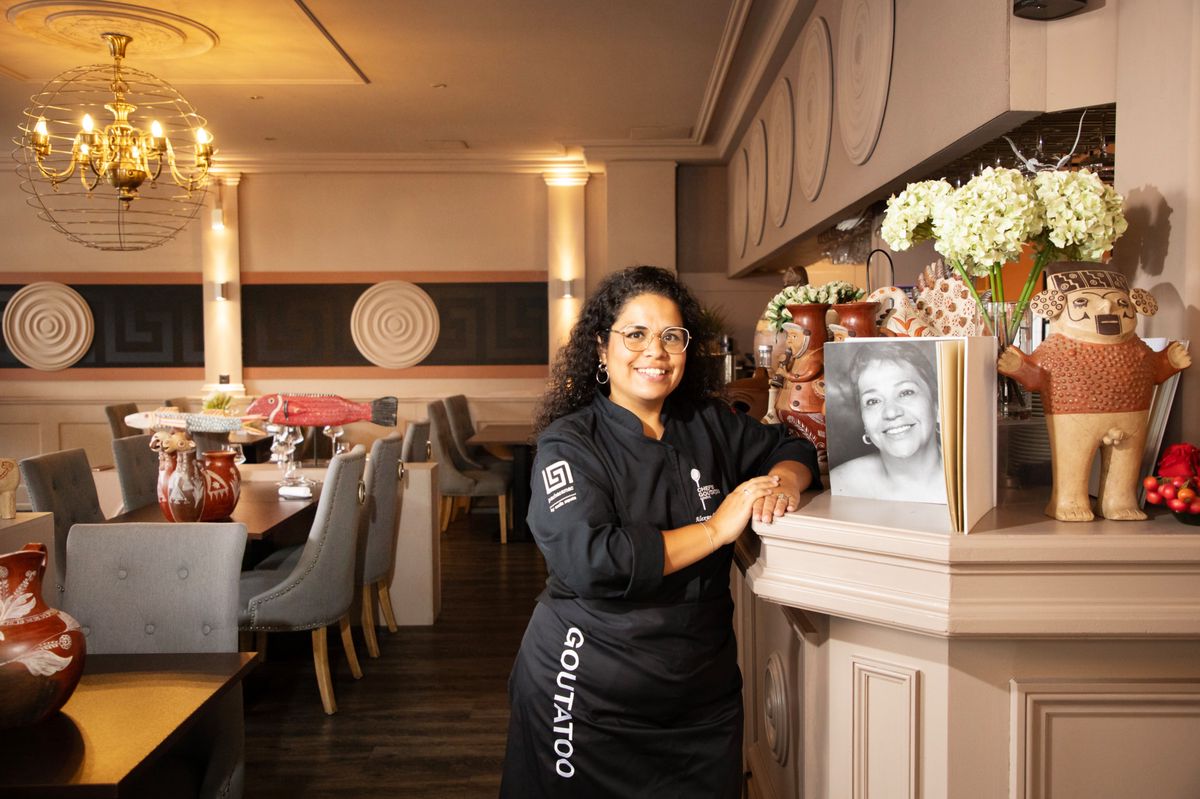 Alexandra Zapata a pris la succession de sa mère, décédée, en maintenant la qualité de la table du Pachacamac.