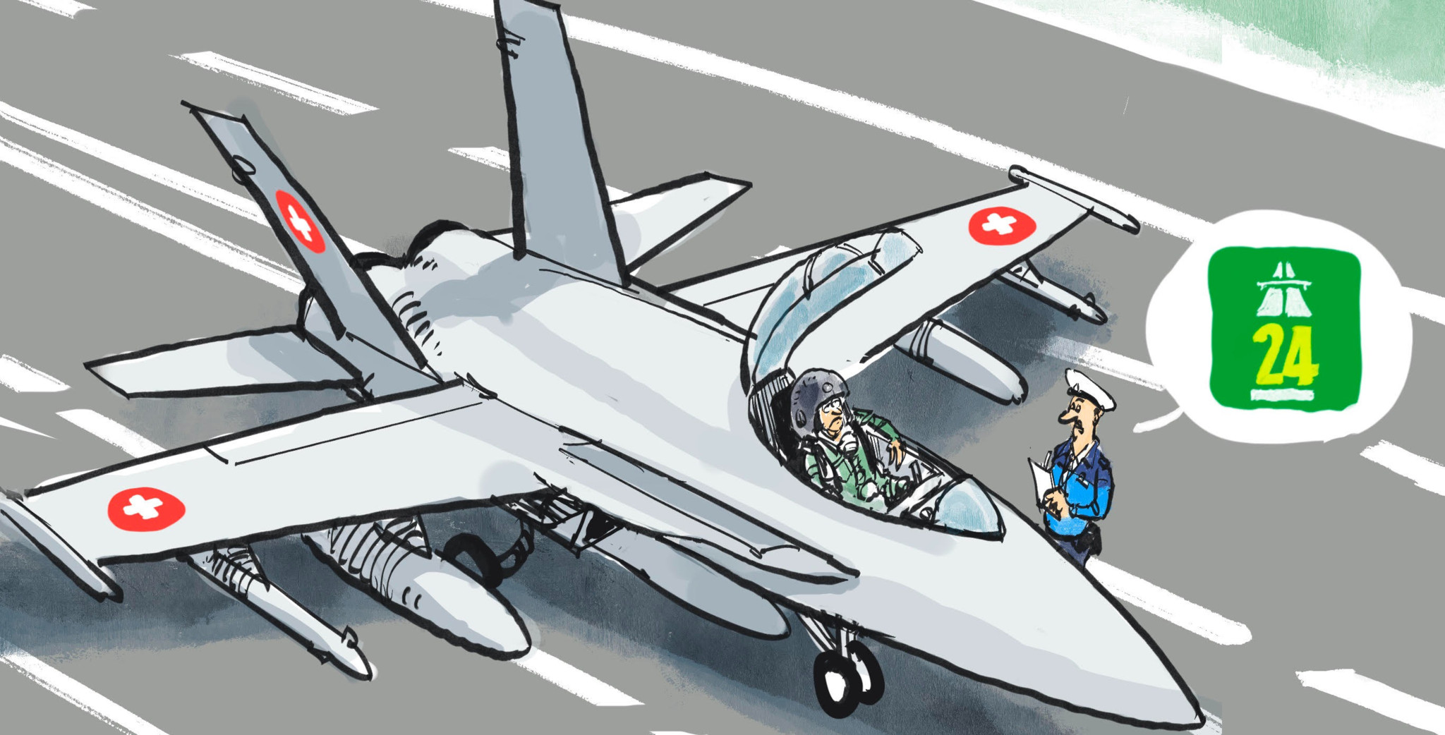 Kampfjets auf der Autobahn – alles Wichtige zur Übung vom Mittwoch  