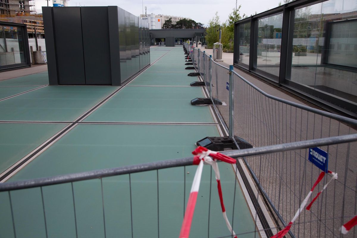 Léman Express Il pleut toujours autant dans la gare de ChêneBourg