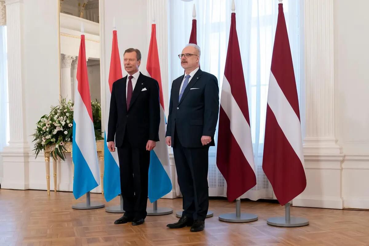 Egils Levits Der lettische Präsident hat 15 Jahre lang in Luxemburg