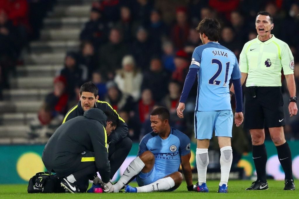 Gabriel Jesus sera absent «deux à trois mois»