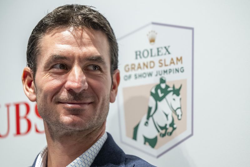 Steve Guerdat, a two-time Olympic gold medalist, is a top ⁣contender at the CHI Geneva.