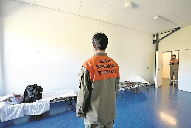 Un local pour sans-abri a été ouvert durant la crise dans le bâtiment administratif de la Pontaise.