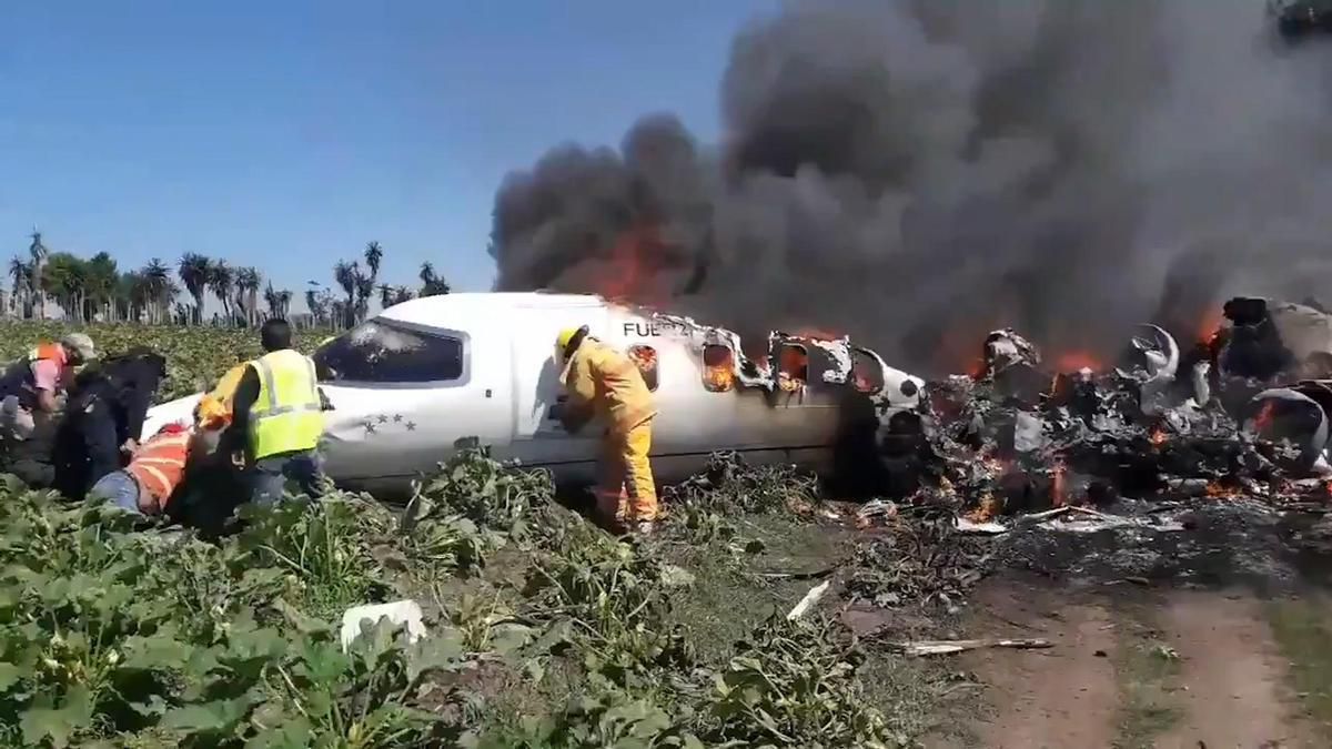 Mexique Un accident d'avion militaire fait six morts L'essentiel