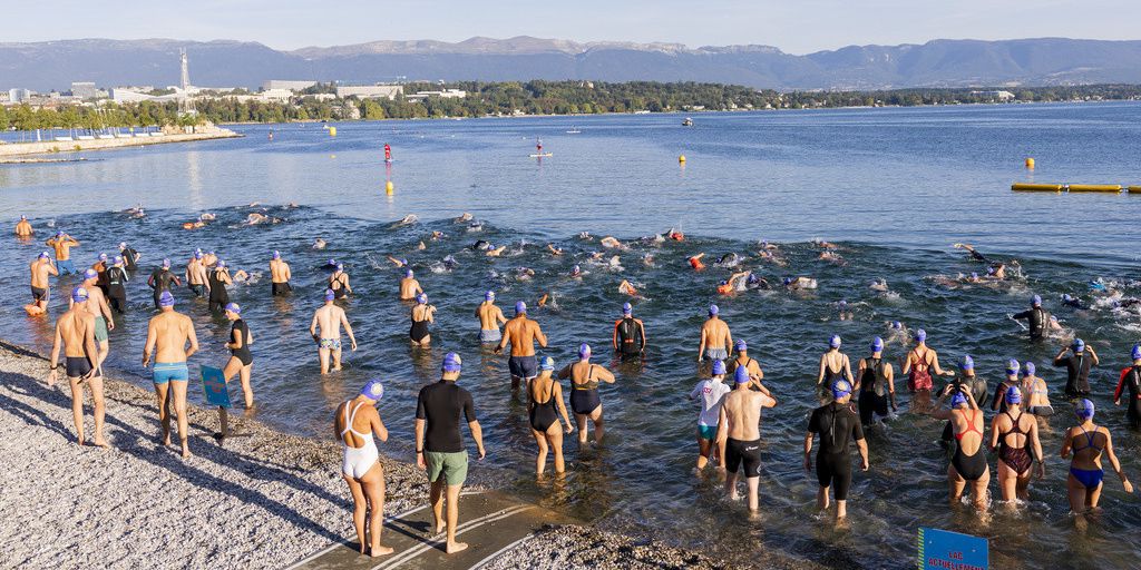 93-Year-Old Woman Swims Across Lake Geneva