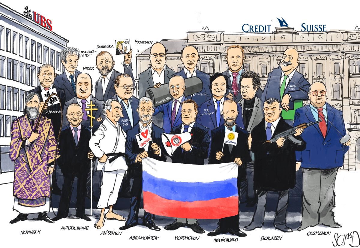 Un maître de la propagande russe était gros client d’UBS