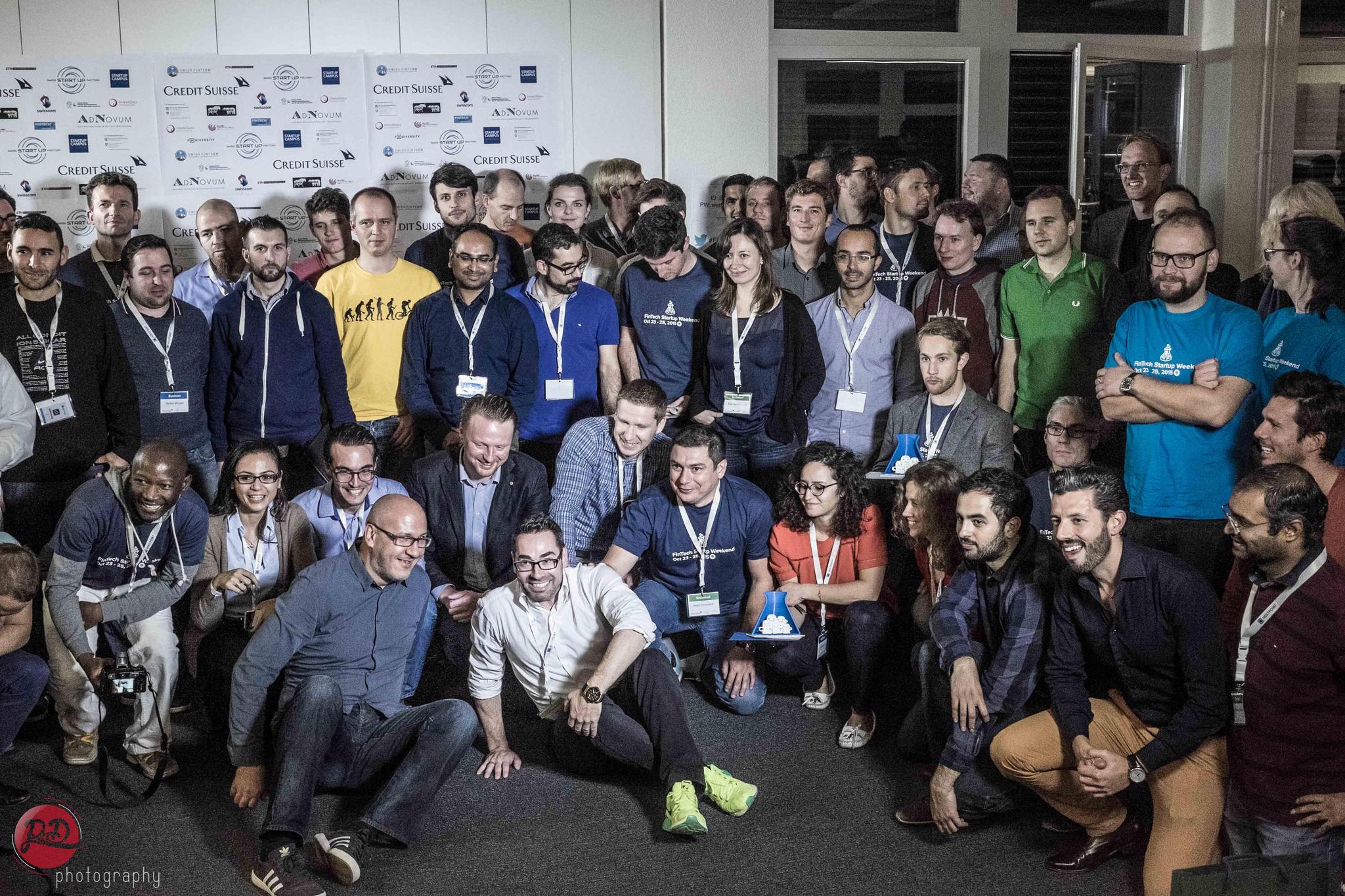 Plus de 70 personnes ont pris part au premier startup week-end de Suisse dédié à la fintech.