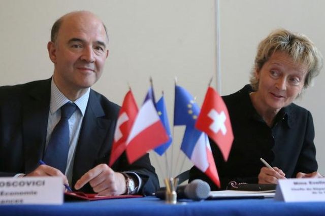 La convention signée entre Pierre Moscovici et Eveline Widmer-Schlumpf sera débattue par le Conseil national mercredi.