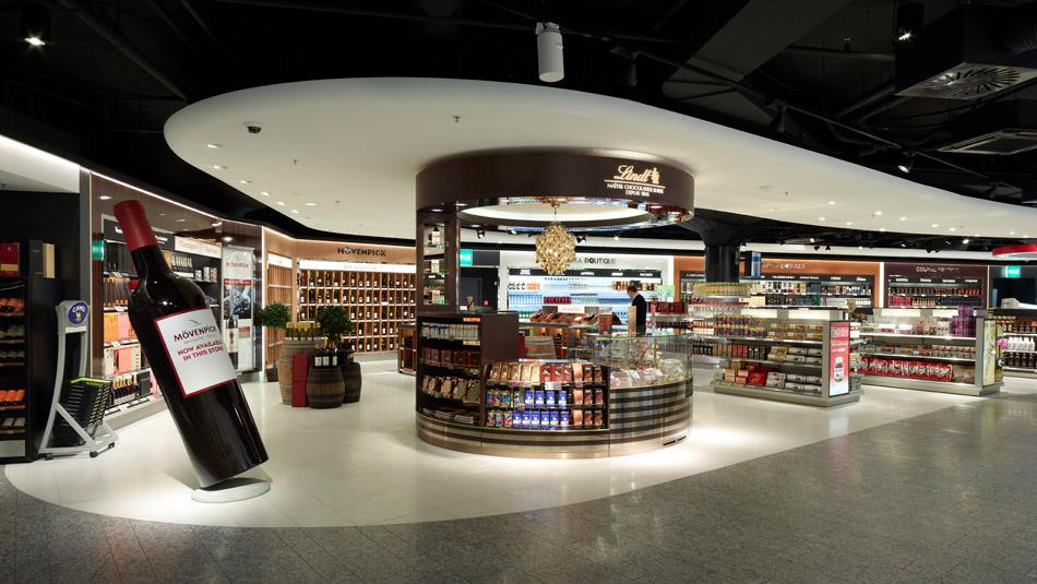 Die Zahl der Passagiere wächst – Dufry setzt auch auf Renovationen, wie hier am Flughafen Zürich, um die Kauflust zu wecken.