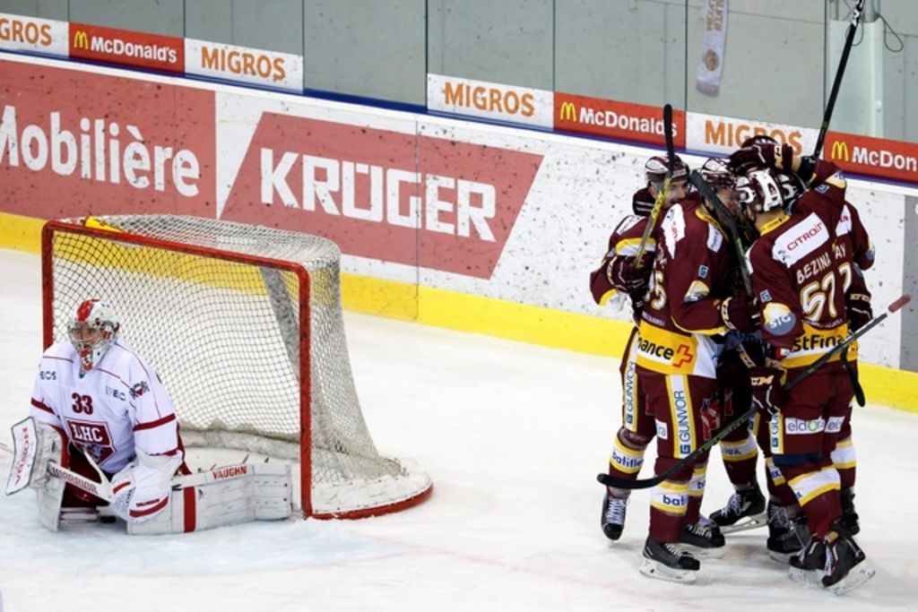 Dernier derby lémanique à Genève, Lugano en play-off