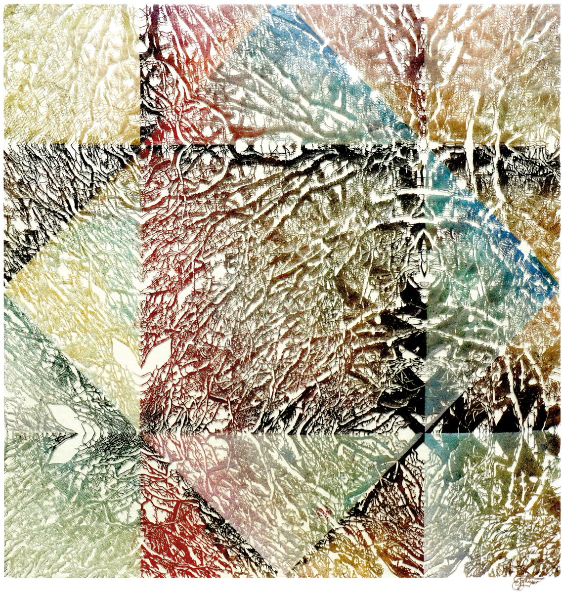 Le papier découpé, au-delà des poyas en noir et blanc