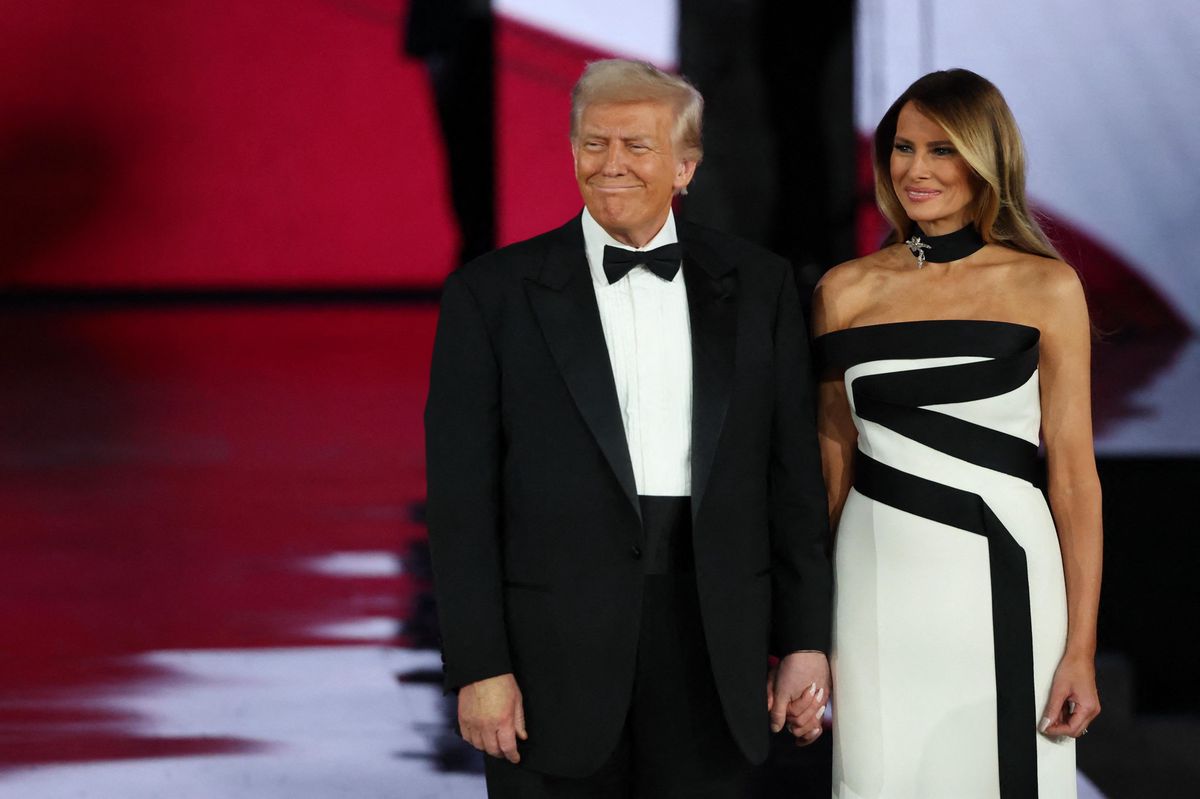Donald et Melania Trump.