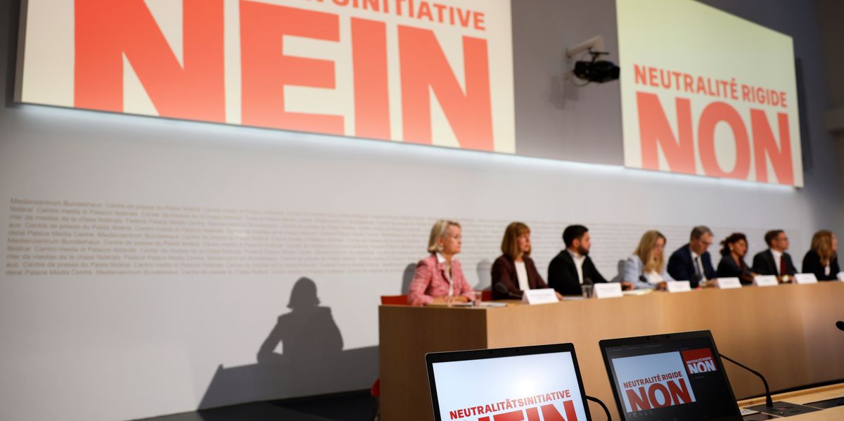 SRG-Umfrage: Neutralitätsinitiative droht Ablehnung