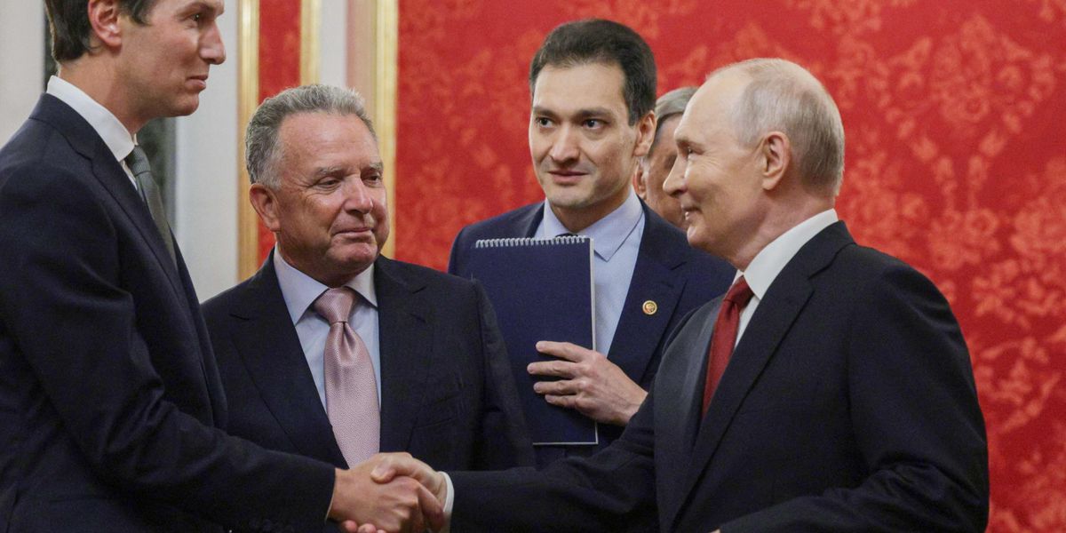 Photo: Tages-Anzeiger Oil Deal Brokered by Jared Kushner with Vladimir Putin