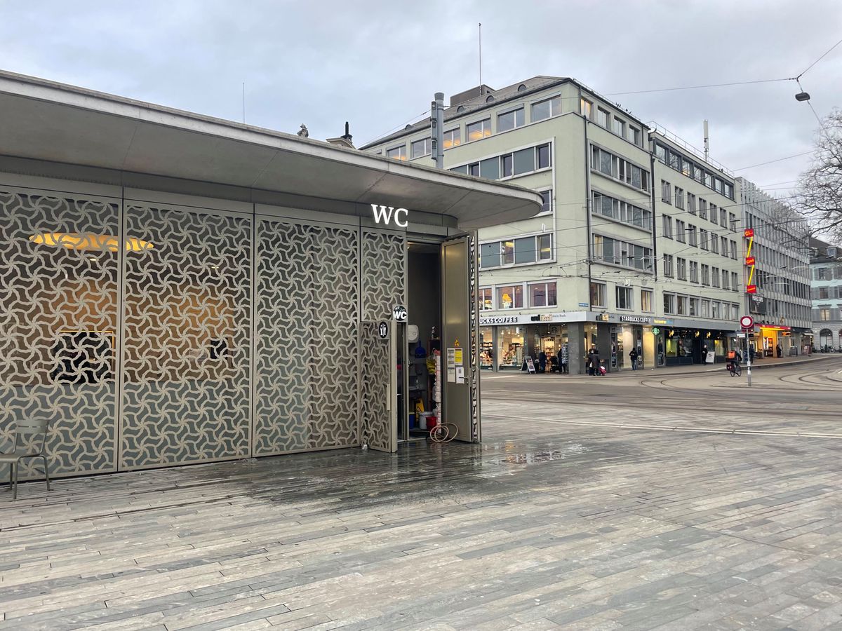Toilets in Zurich Where you can go to the toilet in style