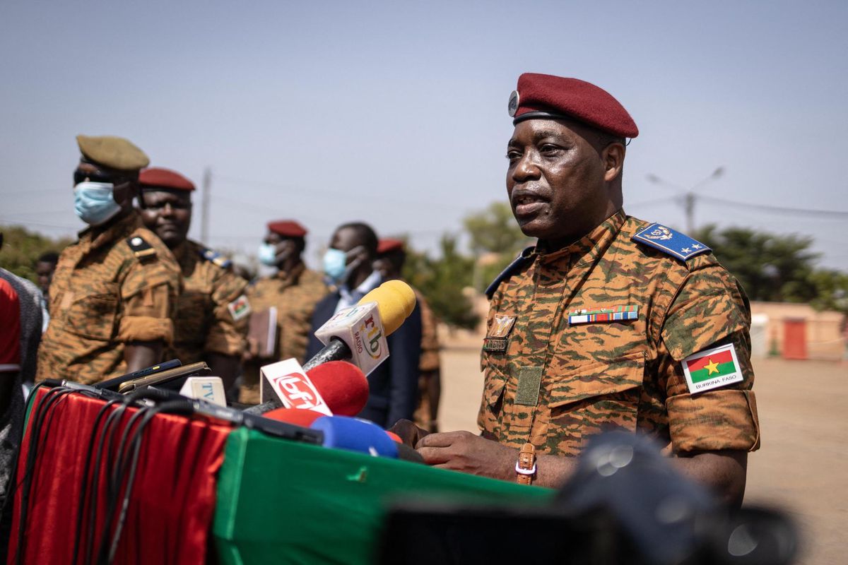 Le général Gilbert Ouédraogo, chef de l’armée du Burkina Faso.