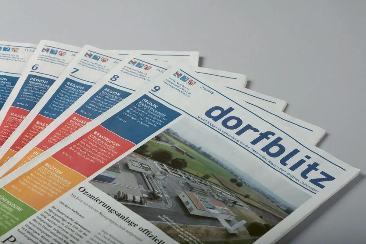 Lokalpresse Zürcher Unterland: Wie sich die Dorfblätter im Zürcher Unterland behaupten