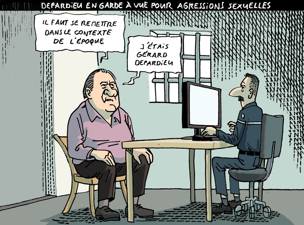 Depardieu en garde à vue