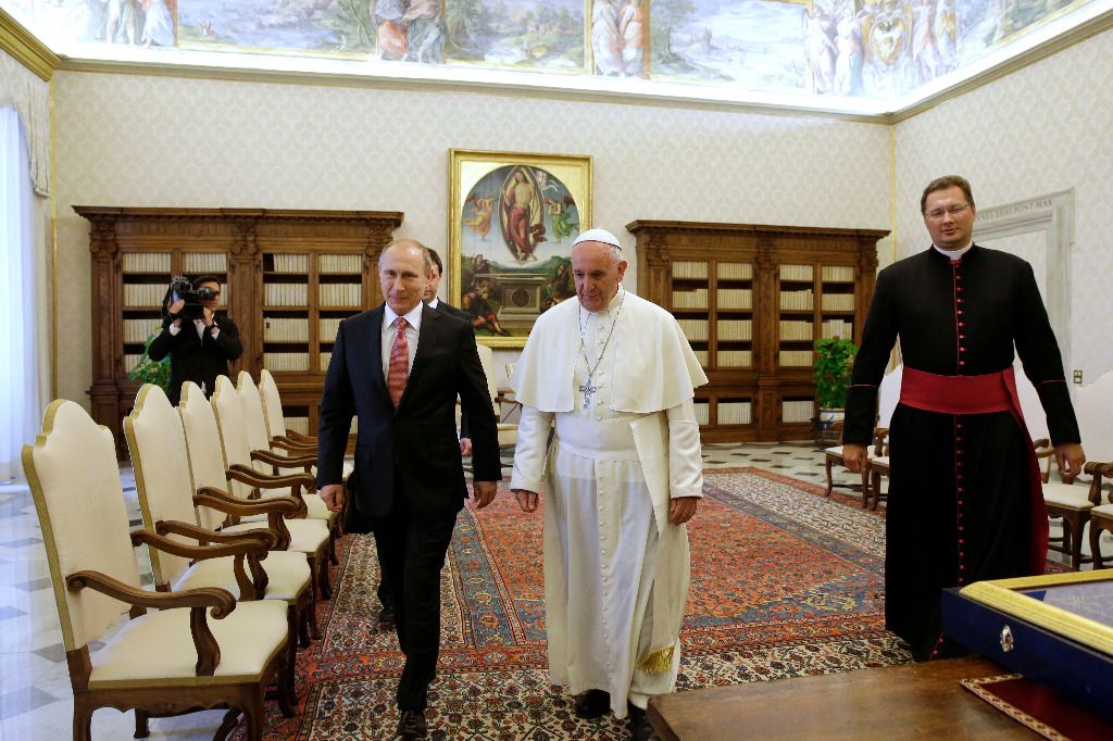 Le pape François recevra Vladimir Poutine le 4 juillet