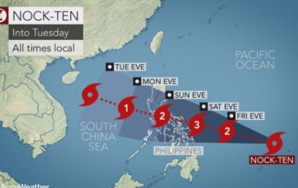 Un puissant typhon menace le Noël philippin