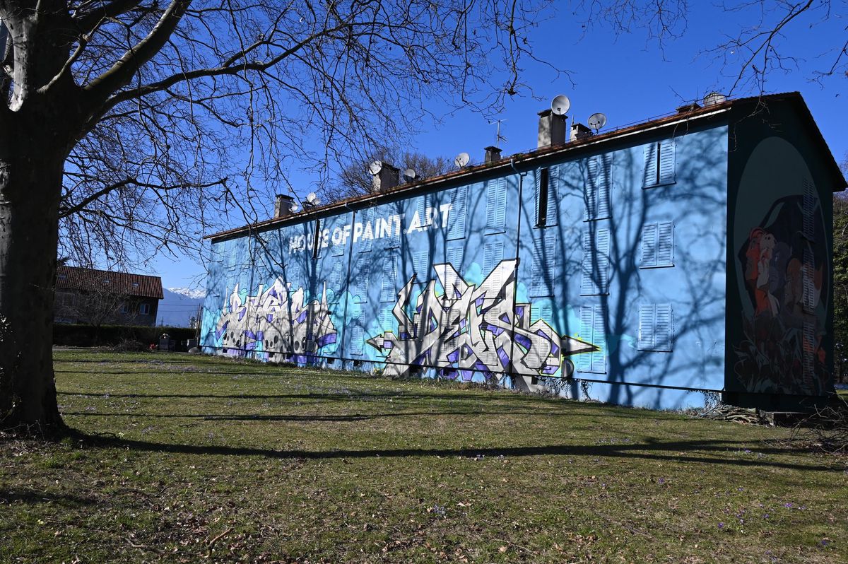 Des fresques géantes à Vernier