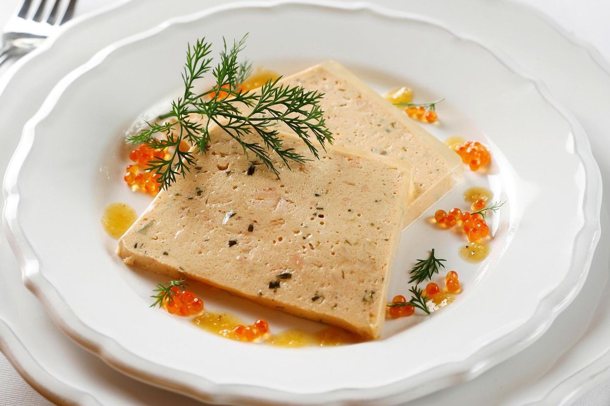 Terrine de saumon à la Ducasse