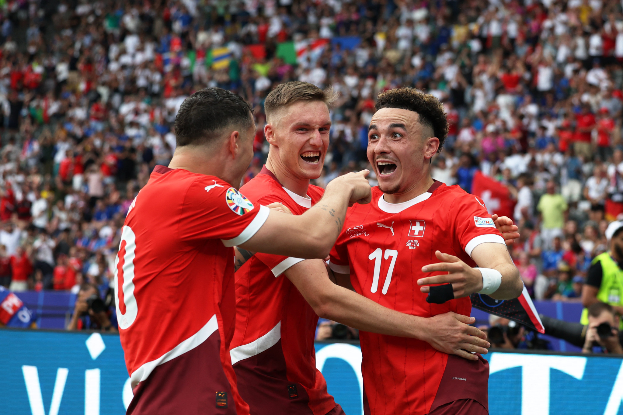 La Suisse bat l’Italie en 8e de finale: l’aventure continue!
