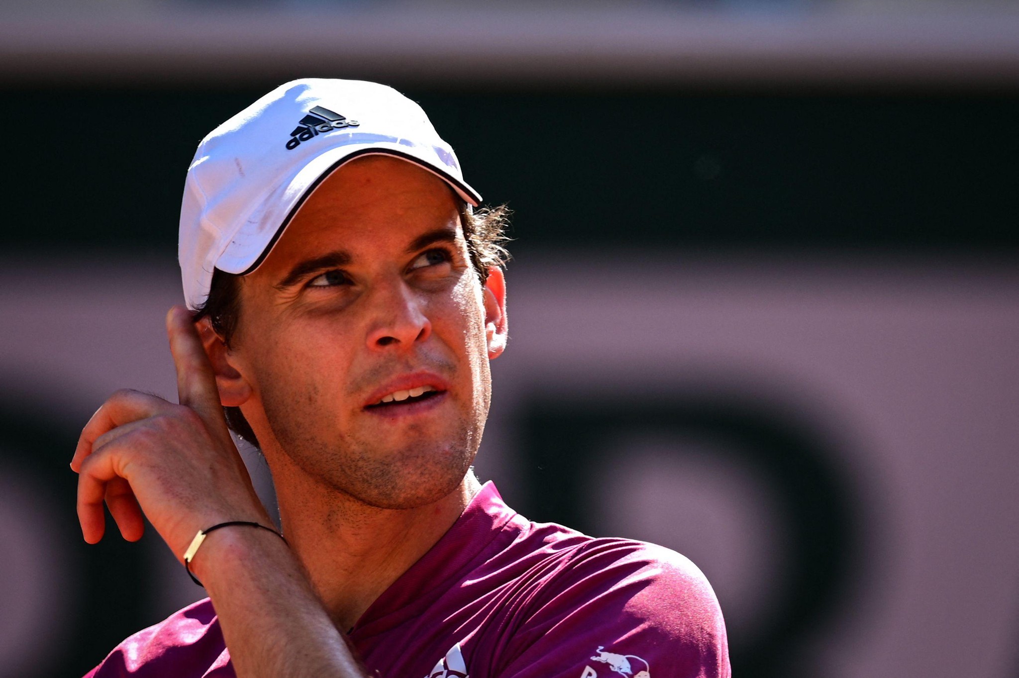 Dominic Thiem (ici à Roland-Garros l’an passé) préparera son tournoi parisien à Genève.