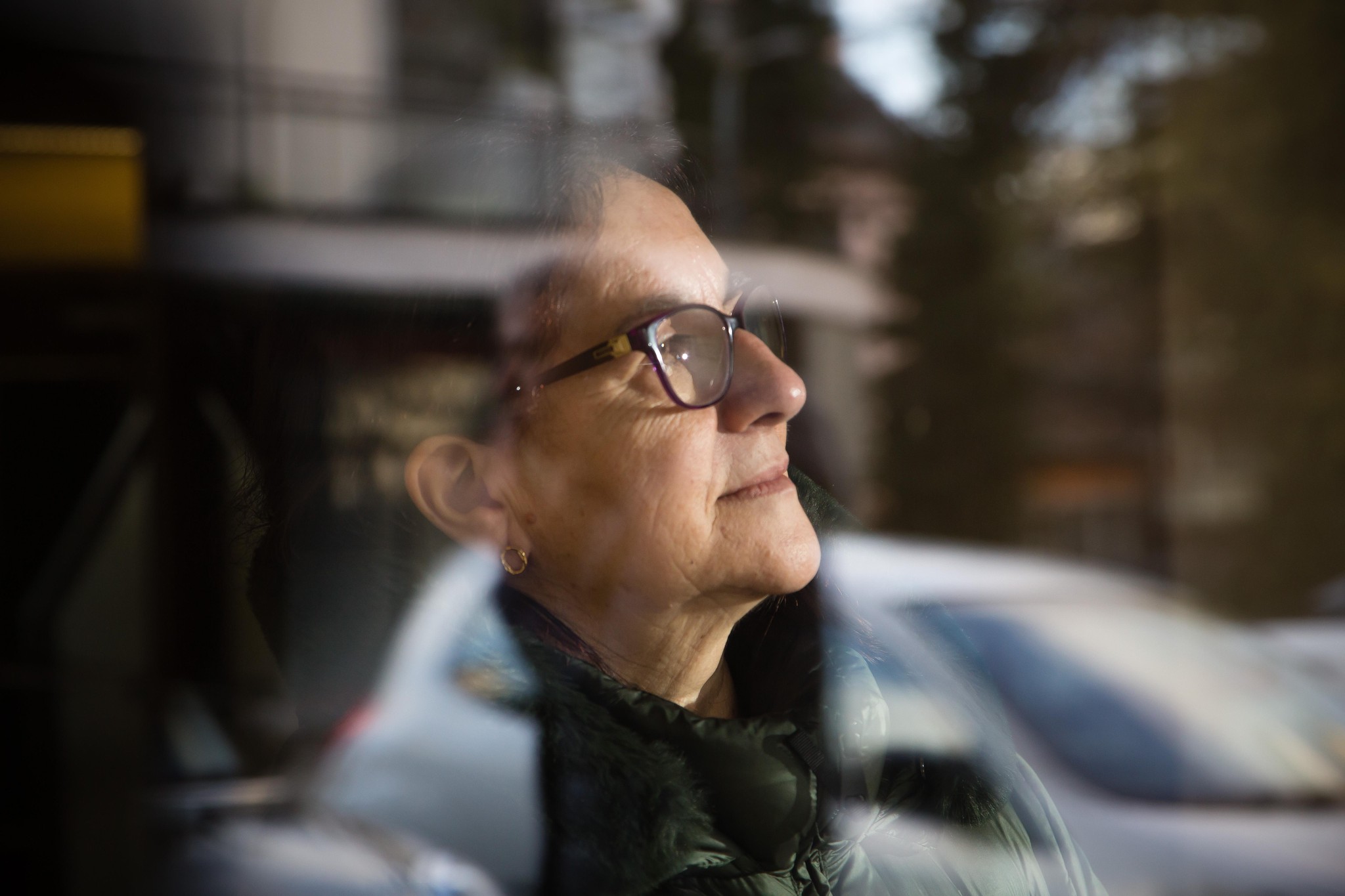 Genève, le 12 décembre 2022.
Maria Gonçalves et la problématique des salaires minimaux cantonaux.
©Frank Mentha