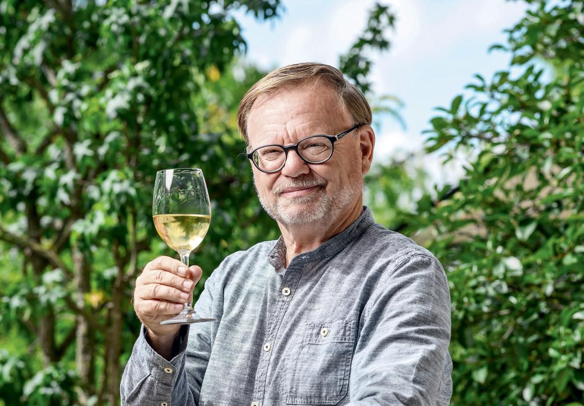 Pierre Thomas, journaliste spécialisé dans le vin.