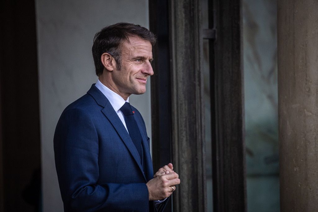Emmanuel Macron de passage à Lausanne