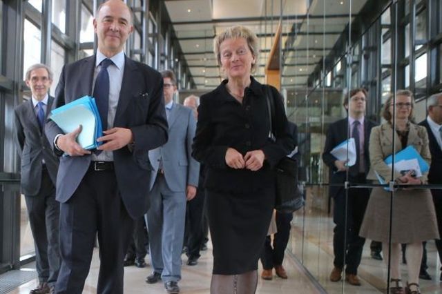 La conseillère fédérale a répondu à Pierre Moscovici.