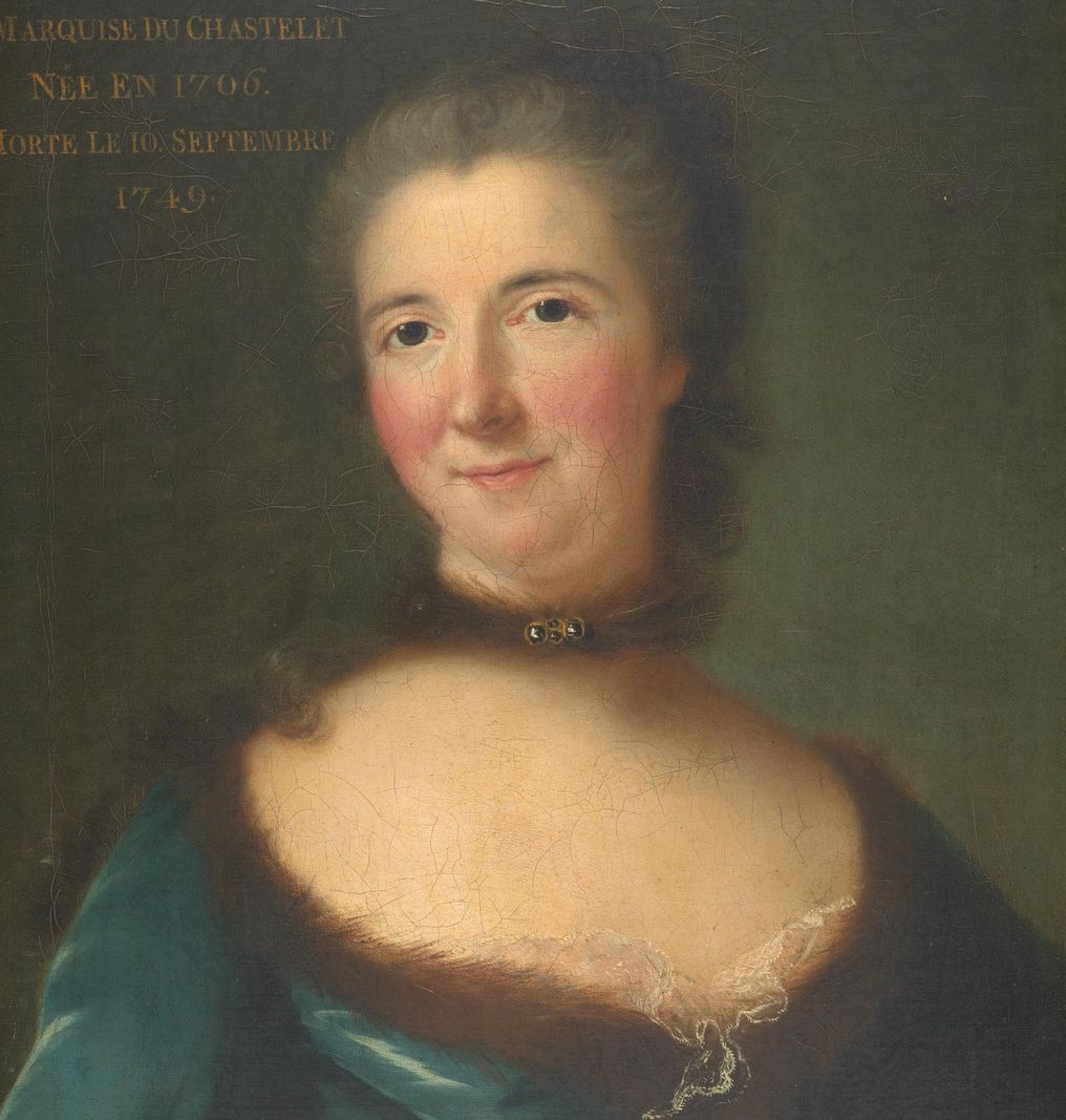 L’histoire a oublié Emilie du Châtelet, remarquable mathématicienne de l’époque des Lumières et femme influente, que Voltaire connaissait et appréciait.