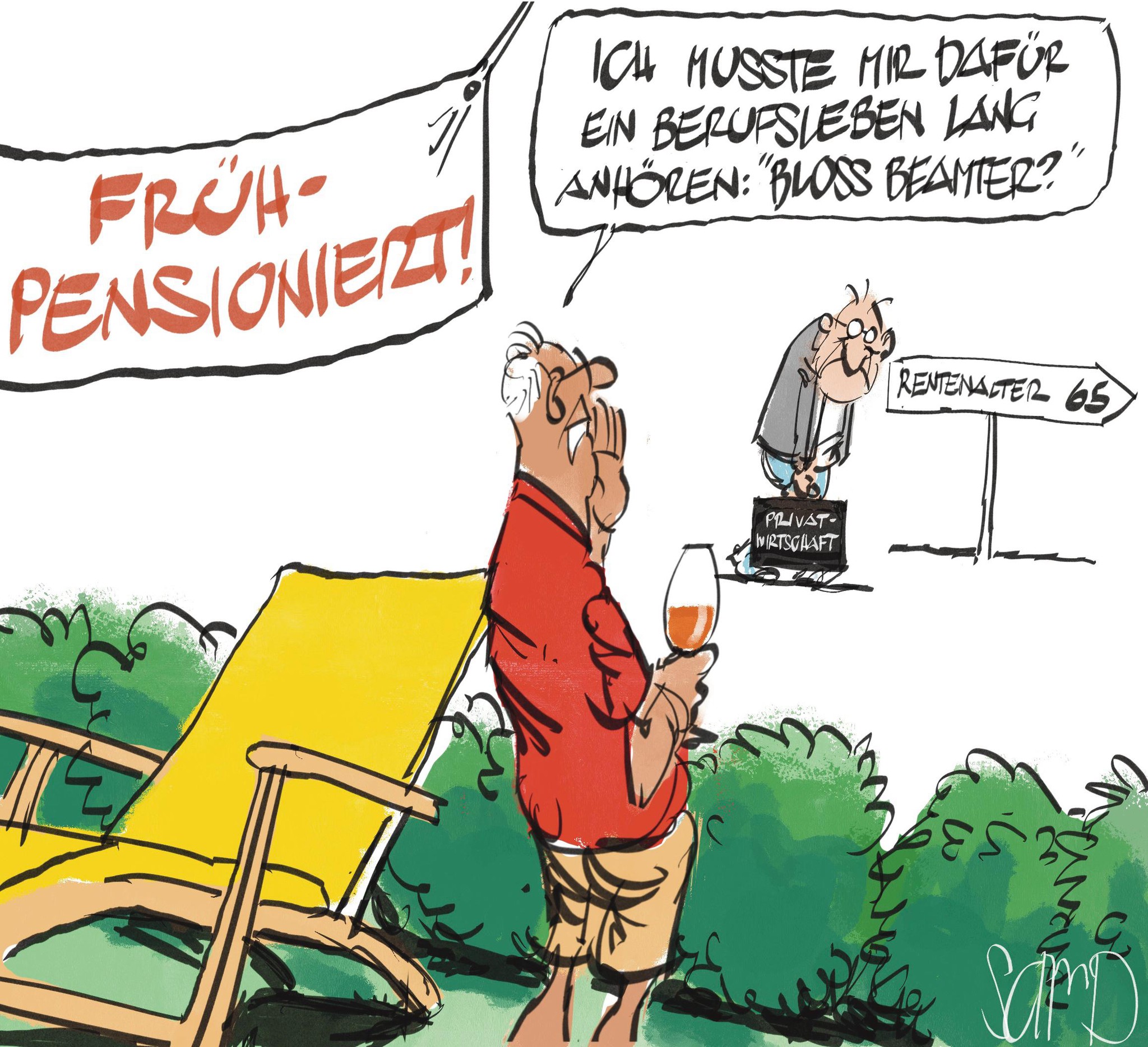 Beamte Gehen Fr her In Rente Weil Sie Es Sich Leisten K nnen