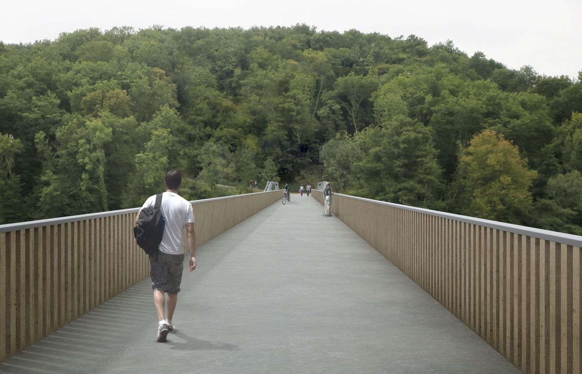 Bientôt une passerelle entre Aïre et Onex?