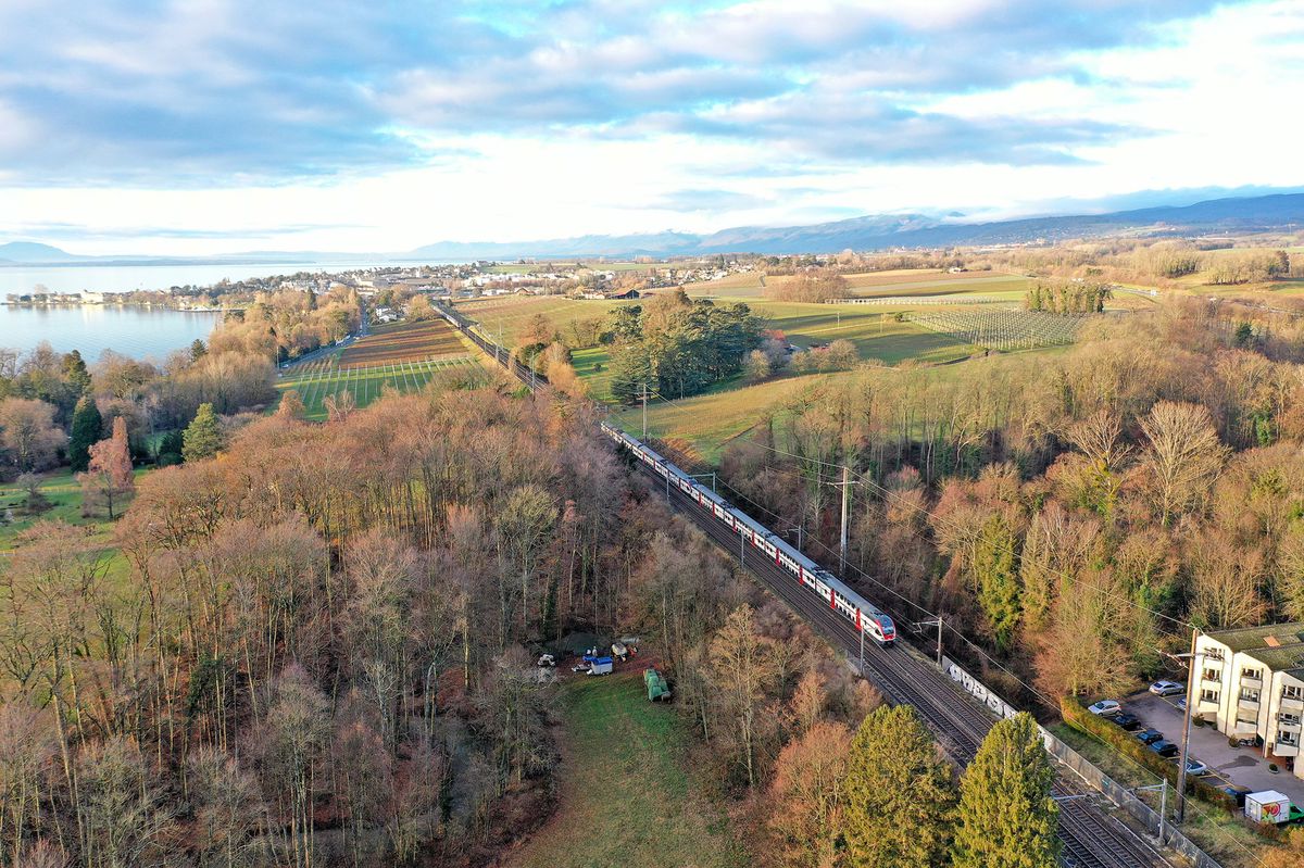 La ligne Lausanne-Genève