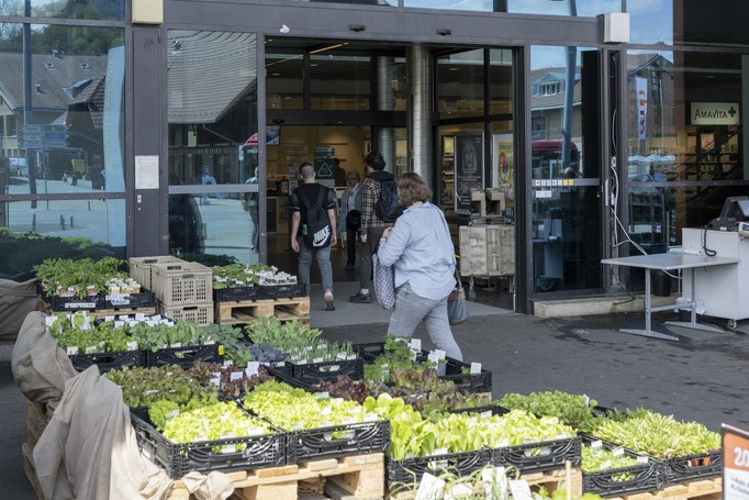 Der Konsum der Schweizerinnen und Schweizer stützt die Konjunktur: Ein Shoppingcenter in Köniz.