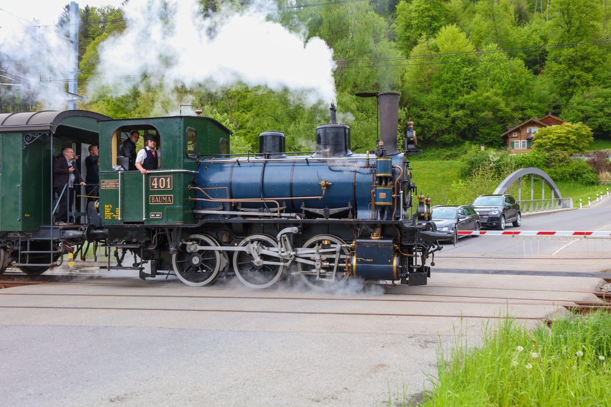 Dampfbahn in Bauma startet in die Saison die schönsten Bilder Der