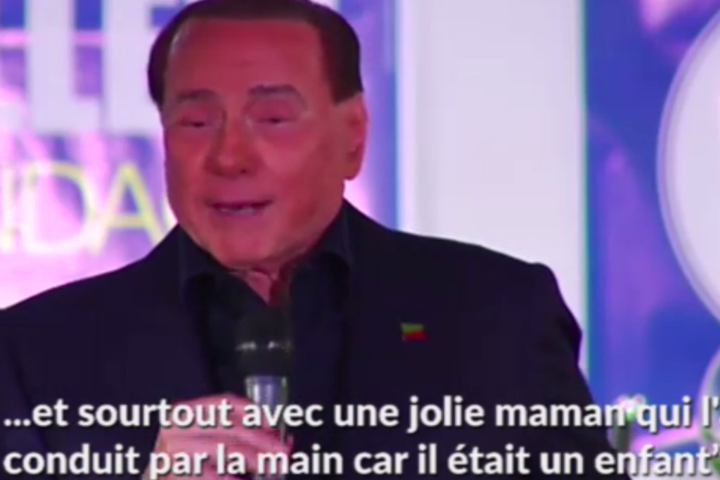 Pour Berlusconi, «Macron a trouvé une jolie maman qui l'a pris par la main»