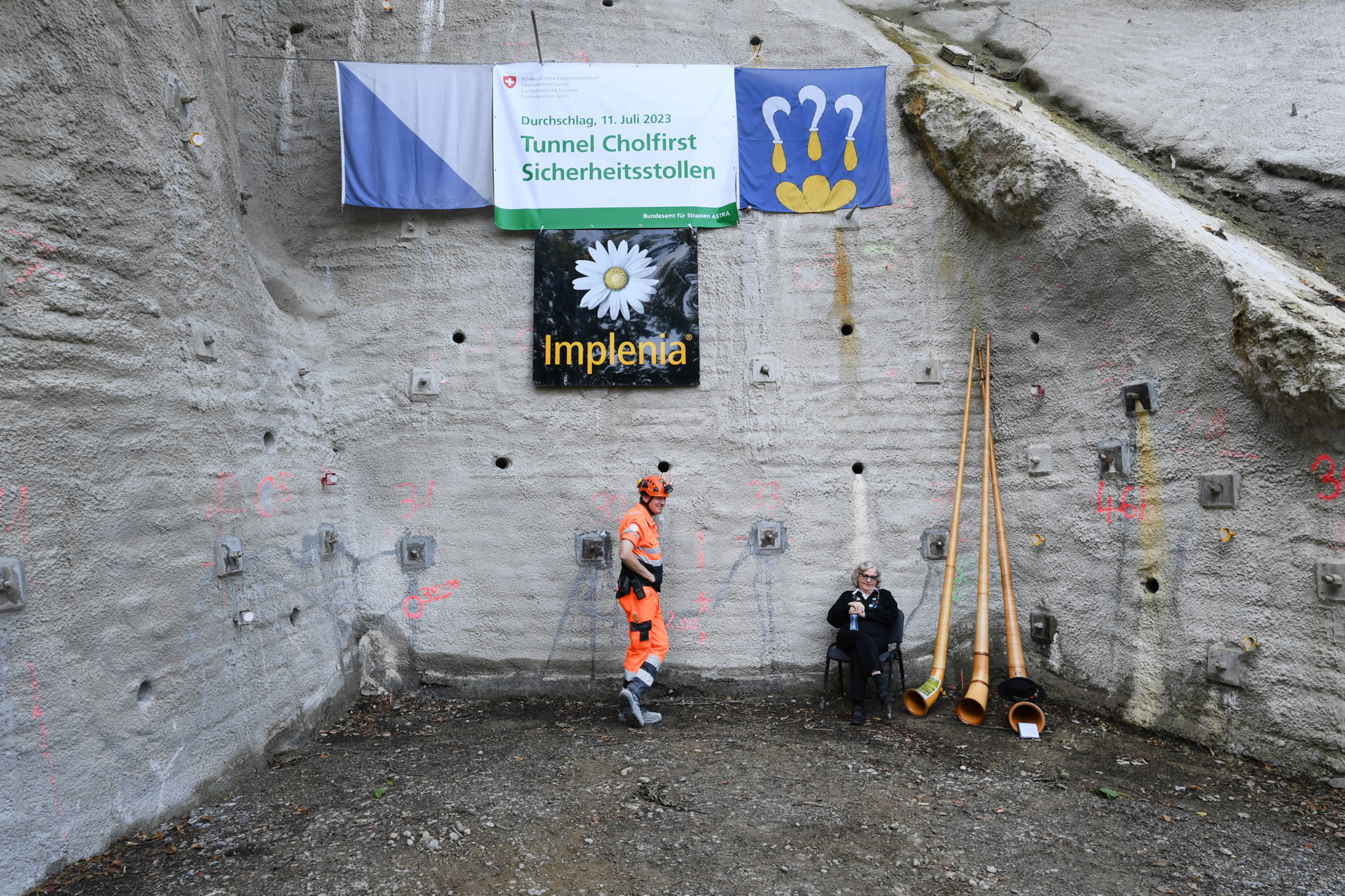 Bildstrecke: Warten auf den Auftritt vor dem Durchschlag.